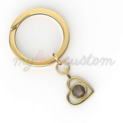 Personalized Photo Necklace/Bracelet/Keychain 360° rotating box