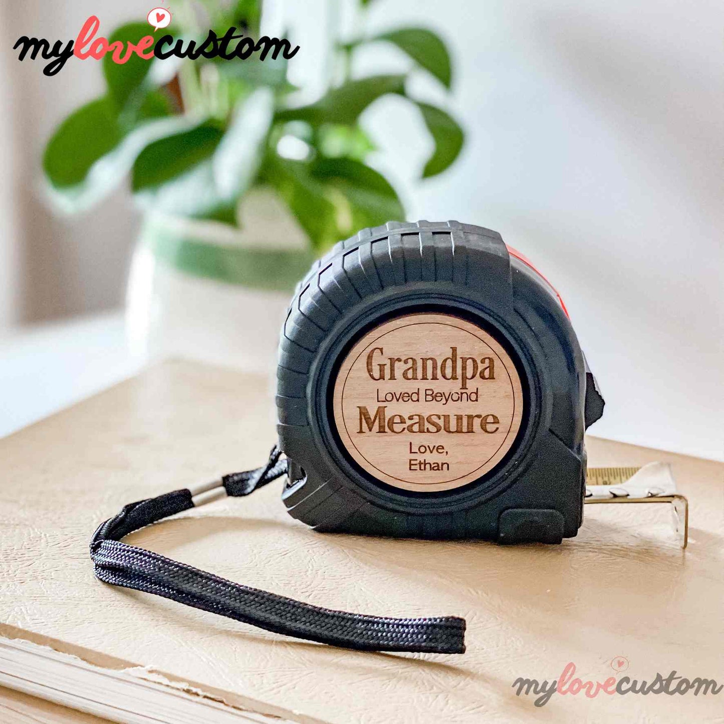 Ugifts™ Personalized Tape Measure Hammer Set - Best Gift For Father's Day