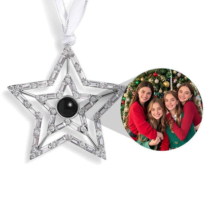 Personalized Custom Photo Christmas Projection Ornaments