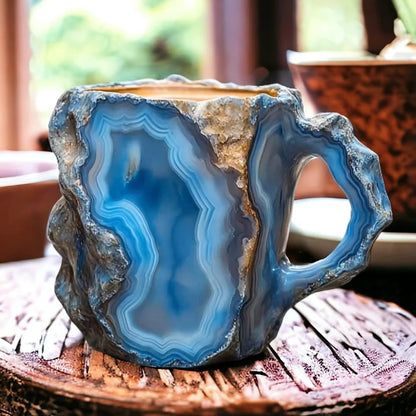 🥃 2025 New Mineral Crystal Coffee Mugs