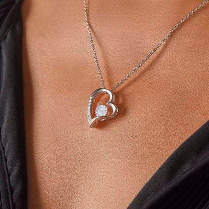 To My Beautiful Soulmate - In Your Eyes I Have Found My Home - Forever Love Necklace