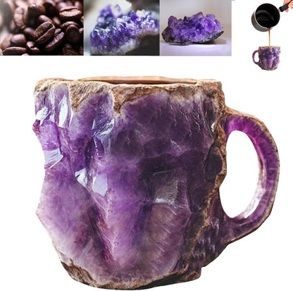 🥃 2025 New Mineral Crystal Coffee Mugs