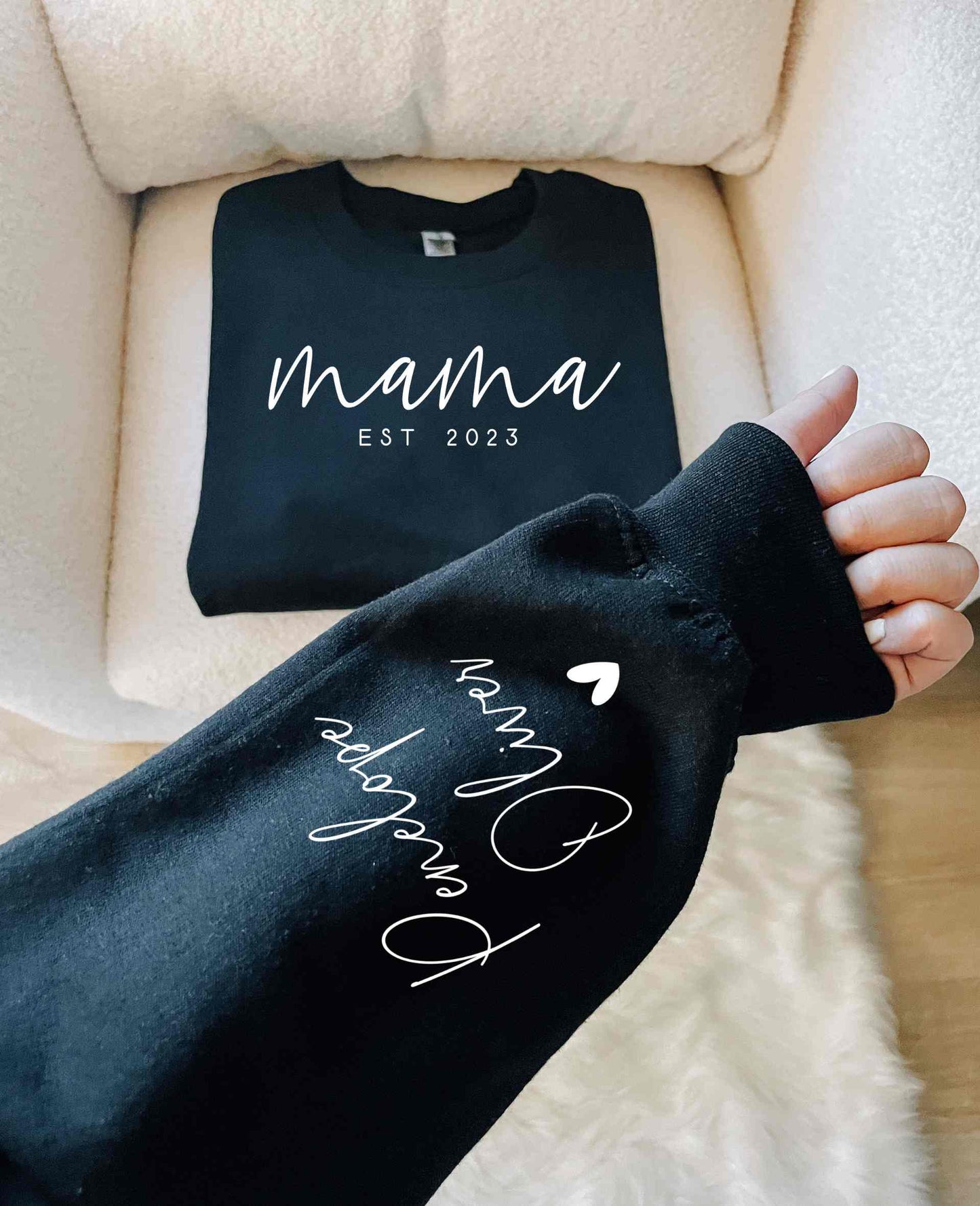 Ugifts™ Custom Collar Mama T-Shirt/Sweatshirt/Hoodie【BUY 2 GET FREE SHIPPING】
