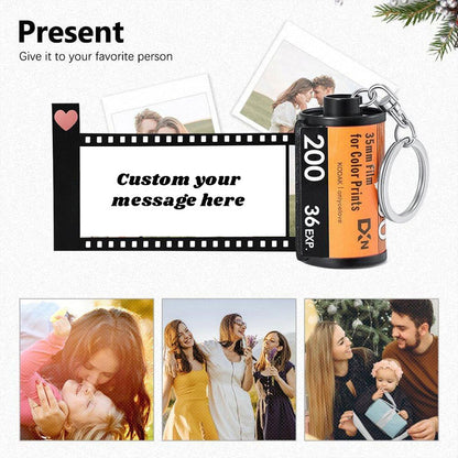 Ugifts™ Custom Drive Safe Film Roll Keychain For Your Love