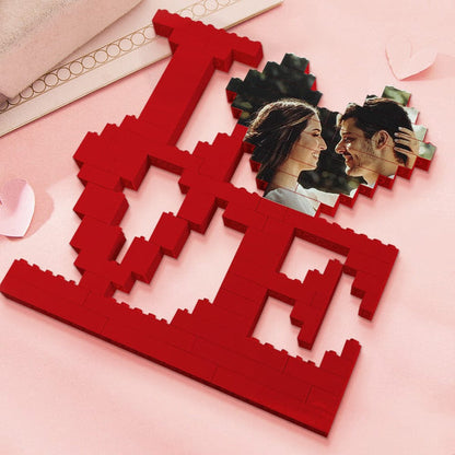 50%OFF⭐️Personalised Brick Puzzles Photo Block Gifts for Lovers