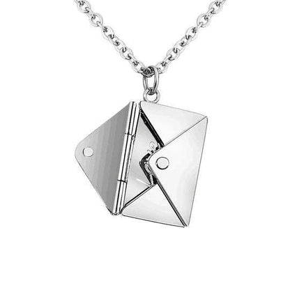 Ugifts™ PERSONALIZED LOVE LETTER NECKLACE/KAYCHAIN